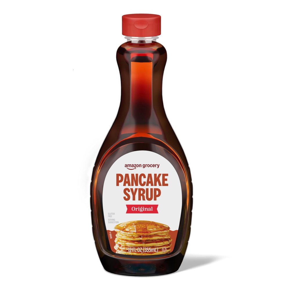 Amazon Grocery, Original Pancake Syrup,12 Fl Oz (Previously Amazon Fresh, Packaging May Vary)