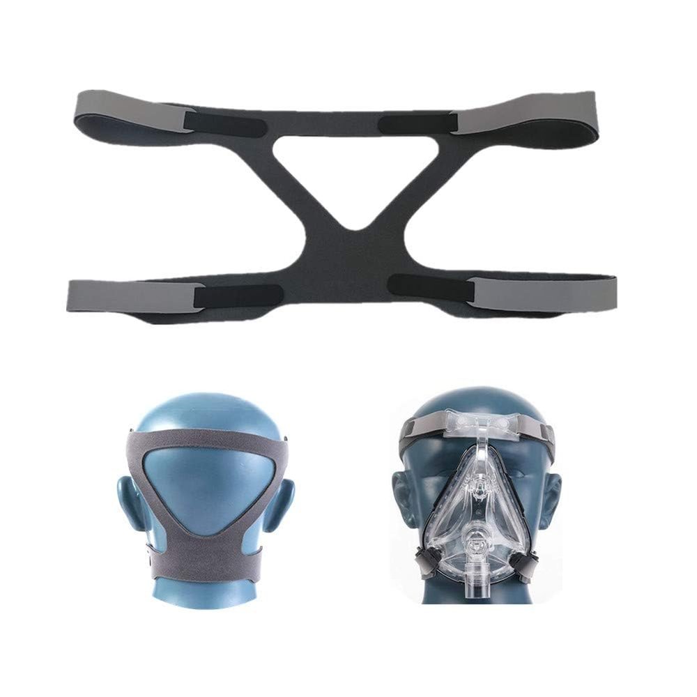 CPAP Headgear, CPAP Mask Strap, for Resmed & Respironics Headgear Strap, Universal CPAP Strap Ultralight Soft and Breathable (Gray)