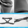 CPAP Headgear, CPAP Mask Strap, for Resmed & Respironics Headgear Strap, Universal CPAP Strap Ultralight Soft and Breathable (Gray) view 2