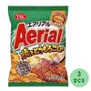 Aerial Baked Corn Taste 2.5oz 3pcs Japanese Snacks YBC Yamazaki Biscuits Ninjapo view 2
