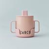 Design Letters Drink lid for baby and kids Personal Drinking Glass in tritan (Nude) - BPA-free, BPS-free and EA-free, matt colored lid with silicone ring, Dishwasher safe, 14 g view 4