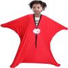 Alnkids Sensory Sock Full-Body Wrap to Relieve Stress, Hyposensitivity, Anxiety - Stretchy, Breathable Sack for Boys, Girls (Red, Large55''LX28''W) view 1