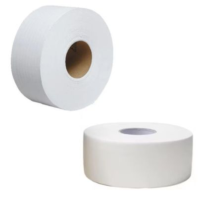 EcoQuality [1 Pack] Jumbo Roll Bathroom Tissue 2-Ply 9 inch Dia. White 1000 Feet Per Roll - Toilet Paper Dispenser Bath Tissue (1 Roll)