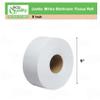 EcoQuality [1 Pack] Jumbo Roll Bathroom Tissue 2-Ply 9 inch Dia. White 1000 Feet Per Roll - Toilet Paper Dispenser Bath Tissue (1 Roll) view 3