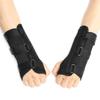 1 Pair Black Wrist Support Brace Splint Relieve Injuries Wrist Pain Sprain (Left & Right) view 2