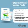 Crane Vapor Pads for EE-5948 Cordless Personal Steam Inhaler, White, 12 Count (Pack of 1) view 4