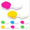 SPORTS WORLD VISION 12PC Flip-Top Flat Contact Lens Cases | Portable Travel Contact Lens Storage Box | Lightweight Durable Bulk Buy Contact Lens Solution Holders with Mix Color Set view 1