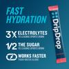 DripDrop Hydration Packets - Watermelon - Single Serve Electrolytes Powder Drink Mix - Non-GMO, Gluten Free, Vegan - 32 Sticks view 2
