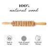 Tuuli Wooden Massage Roller for Waist and Thigh, Multi-Functional Body Roller for Cellulite Reduction and Muscle Tension, Natural Massager for Women and Men (Straight) view 4