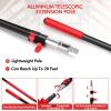 20 Foot High Reach Dusting Kit with 5-12 Foot Extension Pole // High Ceiling Duster with Telescopic Pole // Cobweb Microfiber Duster // Outdoor & Indoor Extendable Duster Cleaning Kit view 2