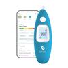 Kinsa Smart Ear Thermometer for Fever - Medical Infrared Termometro - FDA Cleared for Body Temperature Readings for All Ages - Connects to a Smartphone App to Track Symptoms and Get Illness Guidance view 1