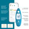 Kinsa Smart Ear Thermometer for Fever - Medical Infrared Termometro - FDA Cleared for Body Temperature Readings for All Ages - Connects to a Smartphone App to Track Symptoms and Get Illness Guidance view 4