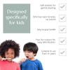 Wild & Stone | Organic Children's Bamboo Toothbrush | 4 Pack | Soft Fibre Bristles | 100% Biodegradable Handle | BPA Free | Vegan Eco Friendly Kids Toothbrushes (Aqua) view 2