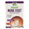 NOW Foods Monk Fruit Organic, 70 Packet view 1