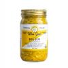 Raw Organic Fermented Probiotic Sauerkraut, "Golden" Variety [Vegan, Gluten Free, Non-GMO, Probiotic] 16oz Glass Jar by Wise Goat Organics view 1