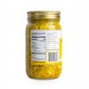 Raw Organic Fermented Probiotic Sauerkraut, "Golden" Variety [Vegan, Gluten Free, Non-GMO, Probiotic] 16oz Glass Jar by Wise Goat Organics view 2