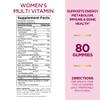 Nature's Bounty Optimal Solutions Women's Multivitamin, Multivitamin Gummies for Immune Support, Cellular Energy Support, Bone Health, Raspberry Flavor, 80 Ct (2 Pack) view 3