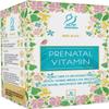 ACTIF Organic Prenatal Vitamin with 25+ Organic Vitamins, 100% Natural, DHA, EPA, Omega 3, and Organic Herbal Blend - Non-GMO, 90 Count view 2