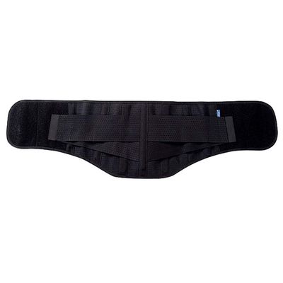 ZFF Lumbar Brace Pain Relief, Back Support Belt for Women and Men, Adjustable Waist Straps for Scoliosis Or Herniated Disc (Color : Black, Size : M)