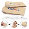Dr.Foot Adjustable Orthopedic Heel Lift Inserts, Height Increase Insole for Leg Length Discrepancies, Heel Spurs, Heel Pain, Sports Injuries, and Achilles tendonitis (Beige, 3 Layers-L) view 4