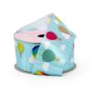 1 1/2" X 10 Yards Hot Air Balloons in Clouds Satin Ribbon view 1