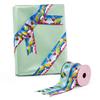 1 1/2" X 10 Yards Hot Air Balloons in Clouds Satin Ribbon view 3