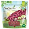 Food to Live Organic Small Red Chili Beans, 3 Pounds - Non-GMO, Kosher, Vegan, Dry, Raw, Sproutable, Non-Irradiated, Bulk, Product of the USA view 1