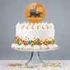 Acrylic Honey Badger Nature's Badass Cake Topper Party Decoration for Wedding Anniversary Birthday Graduation view 4