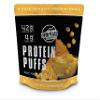 Twin Peaks Low Carb, Keto Friendly Protein Puffs, Nacho Cheese 2 Servings, 3 Pack (60g, 42g Protein, 4g Carbs) view 1