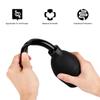 RANEU Enema Bulb Kit with Lube Anal Douche Superior Materials Douche for Men Women Made of Comfortable Material (Black) view 2