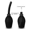 RANEU Enema Bulb Kit with Lube Anal Douche Superior Materials Douche for Men Women Made of Comfortable Material (Black) view 4