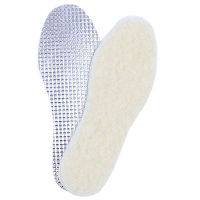 100% Merino Wool Shoe Insoles Adult Men Women Sheep Warm Winter (37 EU (5 US Men, 6.5 US Women))
