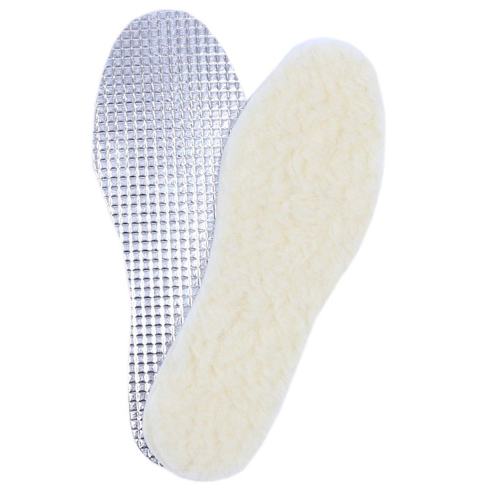 100% Merino Wool Shoe Insoles Adult Men Women Sheep Warm Winter (41 EU (8.5 US Men, 10 US Women))