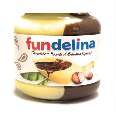 Fundelina Chocolate Hazelnut Banana Spread 13 oz