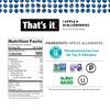 That's it. Apple + Blueberry 100% Natural Real Fruit Bar, Best High Fiber Vegan, Gluten Free Healthy Snack, Paleo for Children & Adults, Non GMO No Sugar Added, No Preservatives Energy Food (12 Pack) view 2