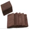 VeraSong Microfiber Dish Cloths Fast Drying Kitchen Cleaning Cloth Dish Rags Dust Cloths Ultra Absorbent Lint Free Washcloths 12inch x 12inch 10 Pack Brown view 3