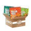 Twin Peaks Low Carb, Keto Friendly Protein Puffs, (Combo Pack, 2.1 Ounce), 2 Servings, 3 Pack (60g, 42g Protein, 4g Carbs) view 1