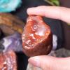 FORBY 3 lbs Bulk Rough Madagascar Stones Mix - Large 1" Natural Raw Stones Crystal for Tumbling, Cabbing, Fountain Rocks, Decoration,Polishing, Wire Wrapping, Wicca & Reiki Crystal Healing view 3