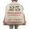 Printtoo Large Drawstring Canvas Bag Christmas Sack Bags Santa Gift Sack Custom Party Favor 2 Pcs 27x20 Inch view 3
