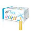 ONE-Care Safety Lancets 21G x 2.4mm, Push Button Activation, Gentle, Pre-Loaded, 3-Steps Only, Diabetes Testing, Sterile, Finger Self Prick Device, Glucose Monitor, Single Use (100 Count (Pack of 1)) view 4