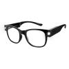 OuShiun USB Rechargeable Led Reading Glasses Lighted Eyewear for Women Men (Black, 1.0X) view 1