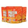 Twin Peaks Low Carb, Keto Friendly Protein Puffs, (Nacho Cheese), 2 Servings, 3 Pack (60g, 42g Protein, 4g Carbs) view 1