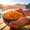 Twin Peaks Low Carb, Keto Friendly Protein Puffs, (Nacho Cheese), 2 Servings, 3 Pack (60g, 42g Protein, 4g Carbs) view 3