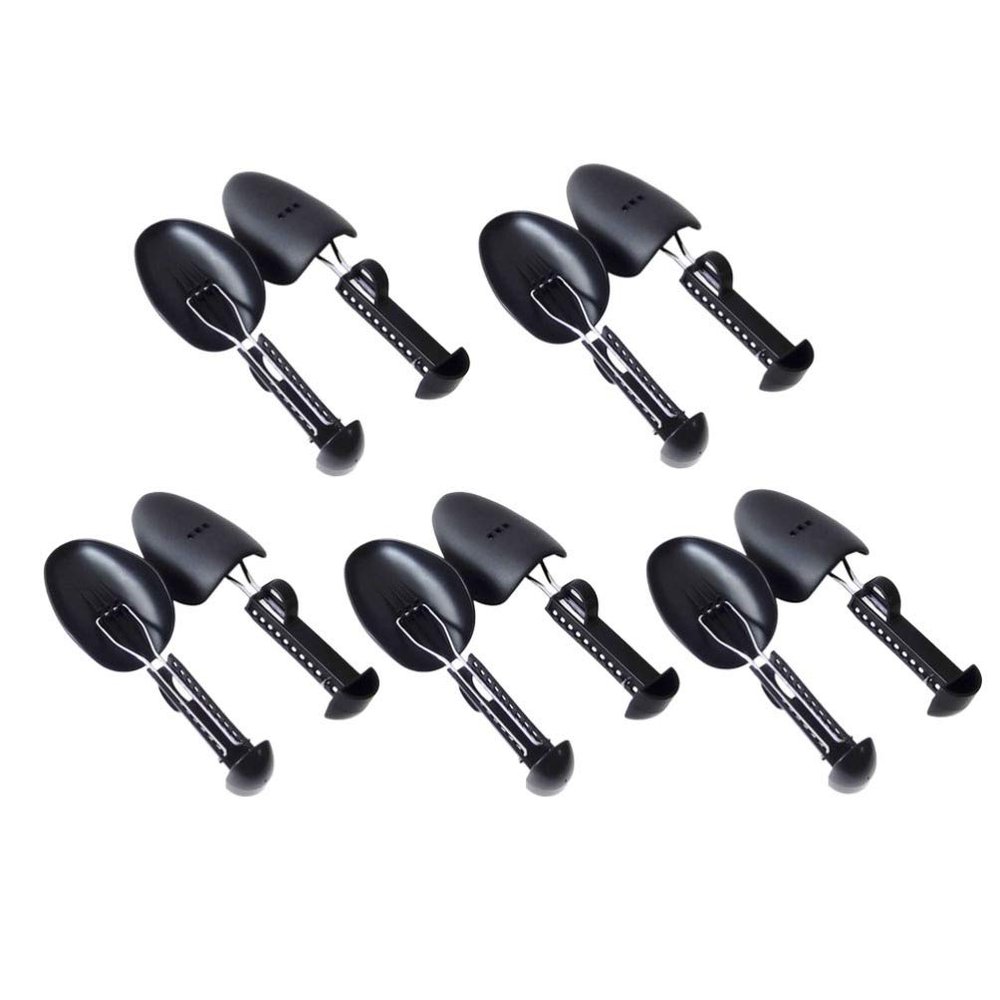 Adjustable Shoe Stretcher Plastic Shoe Trees Durable Shoes Extender Adjustable Width and Length for Boots 10 Pairs