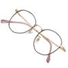 VisionGlobal Blue Light Blocking Glasses for Computer Reading, Anti Glare Lenses Help Reduce Eye Strain and Fatigue, For Men/Women (Pink Black, No Magnification) view 1