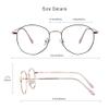 VisionGlobal Blue Light Blocking Glasses for Computer Reading, Anti Glare Lenses Help Reduce Eye Strain and Fatigue, For Men/Women (Pink Black, No Magnification) view 4