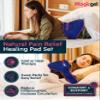 Magic Gel Ice Pack for Back Pain Relief | 2 Pack Reusable Lower Back Wrap for Hot or Cold Therapy | Relief for Lower Lumbar, Sciatic Nerve, Herniated or Degenerative Disc, Coccyx, Tailbone Pain view 2