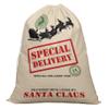 Printtoo Pack of 2 Pcs Xmas Presents Storage Bags Large Santa Gift Sack with Drawstring Christmas Party Favor 27x20 Inch view 3