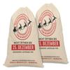 Printtoo Pack of 2 Pcs Xmas Presents Storage Bags Large Santa Gift Sack with Drawstring Christmas Party Favor 27x20 Inch view 1