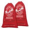 Printtoo 2 Pcs Santa Gift Sack for Kids Presents Xmas Bag Christmas Sack Personalized Bags Large 27x20 Inch view 1